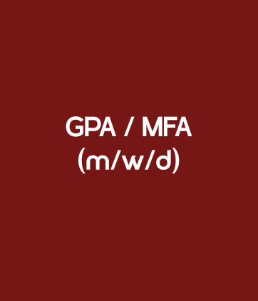 GPA oder MFA (m/w/d)